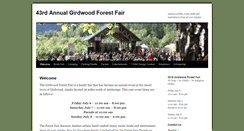 Desktop Screenshot of girdwoodforestfair.com
